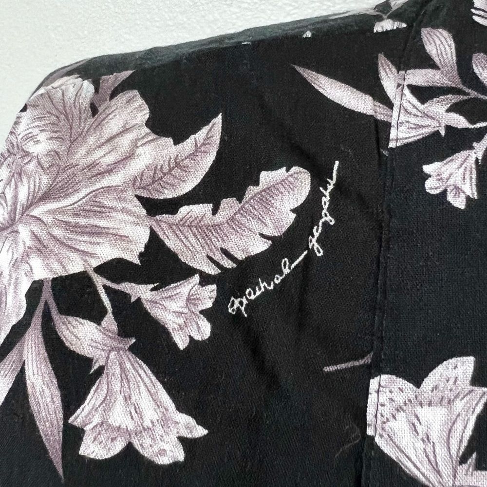 Spiritual Gangster Maya Black Floral Print Kimono - Picture 4 of 7